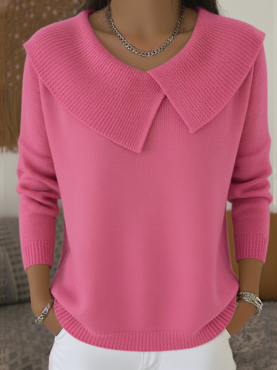 Sunnora™ | Warm Sweater with Soft Collar