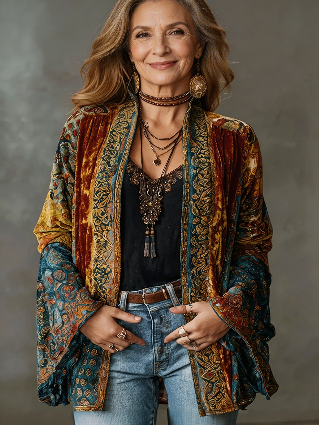 Noelle™ | Bohemian Kimono Jacket
