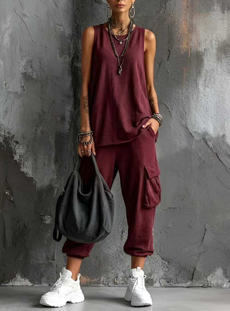 Valentina | Flowy Casual Set with Pockets
