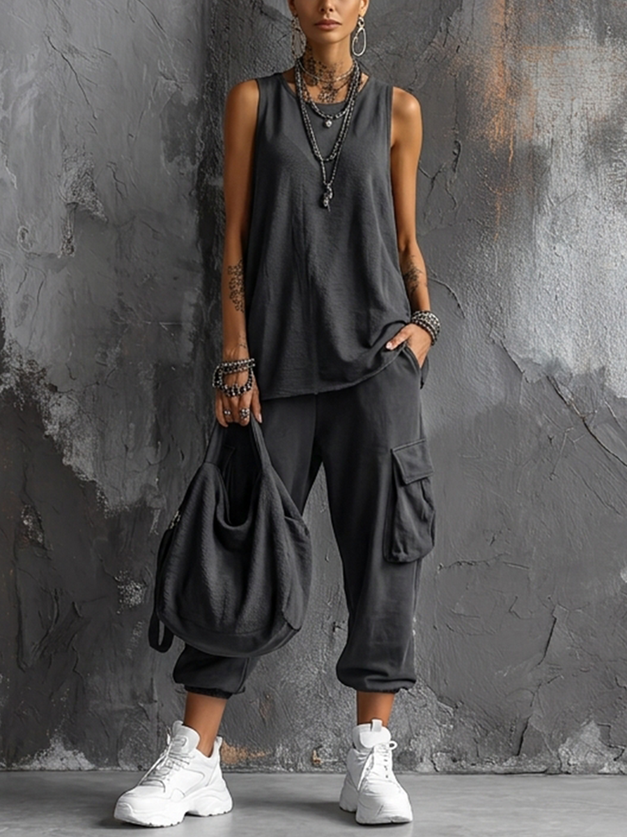 Valentina | Flowy Casual Set with Pockets