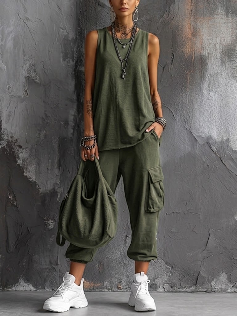 Valentina | Flowy Casual Set with Pockets