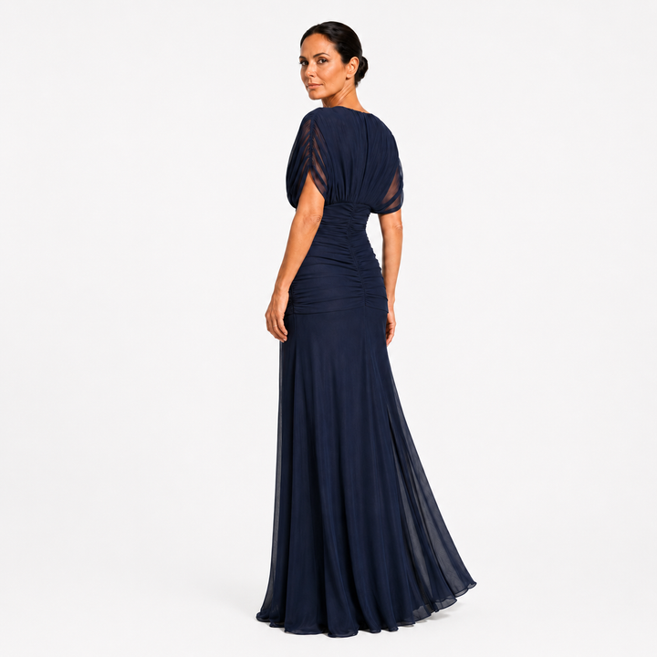 Avery | Elegant Blue Dress