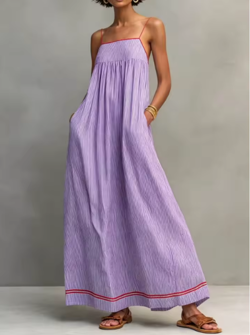 PAMELA | FLOWING SUMMER MAXI DRESS