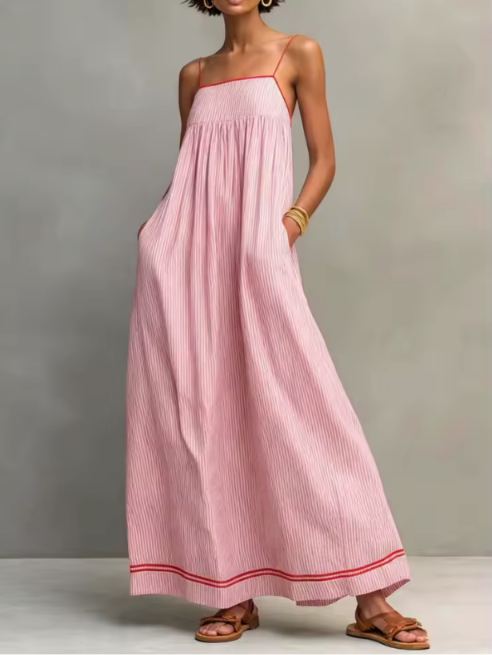 PAMELA | FLOWING SUMMER MAXI DRESS
