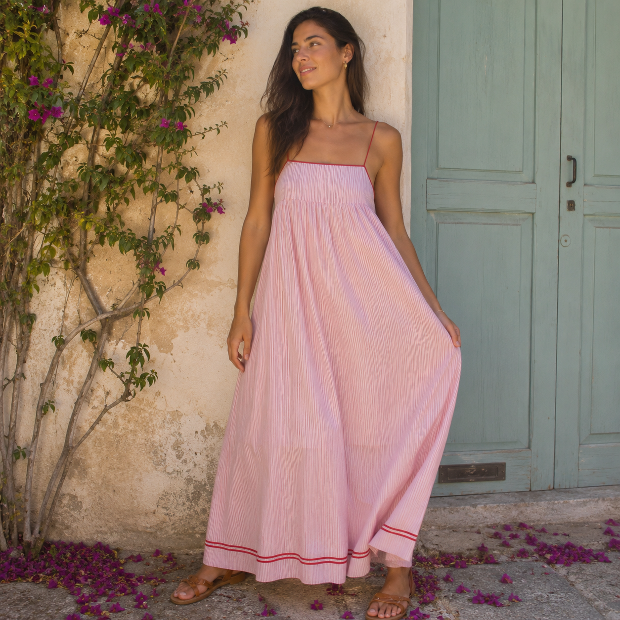PAMELA | FLOWING SUMMER MAXI DRESS
