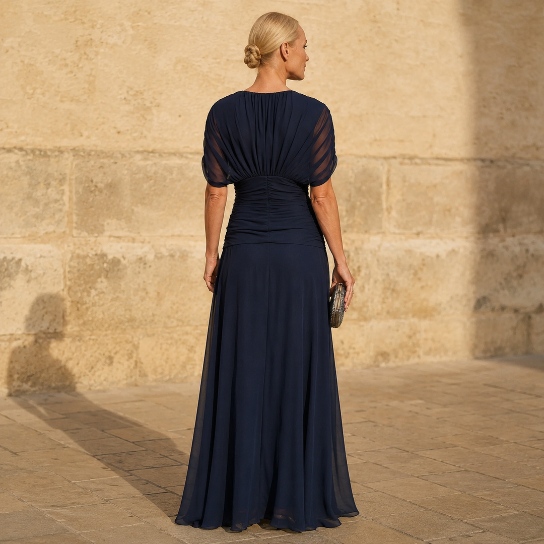 Avery | Elegant Blue Dress