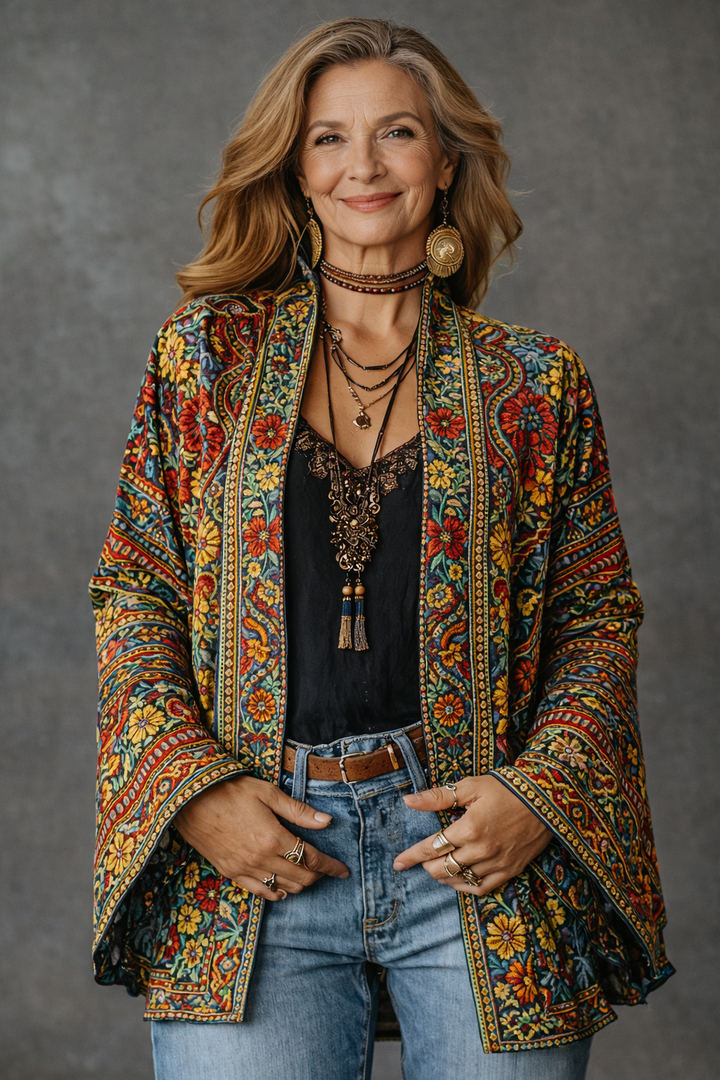 Noelle™ | Bohemian Kimono Jacket