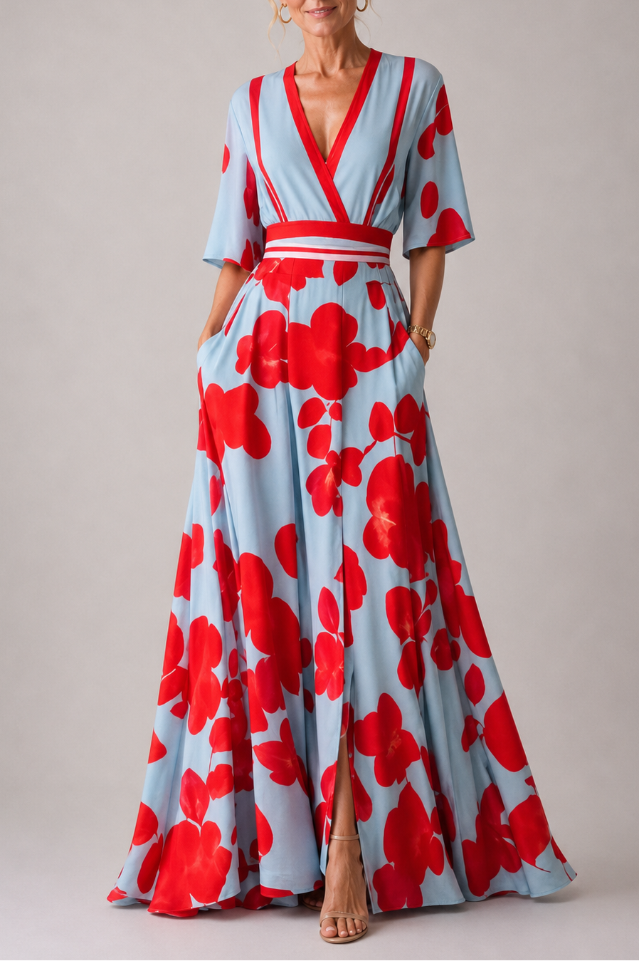 Ysa - Chic Dress with Floral Print
